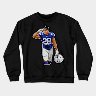 Jo Taylor #28 Salutes To Fans Crewneck Sweatshirt